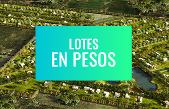 Comercialización: Fideicomiso al costo. Lotes en pesos.