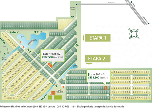 Ecobarrio El Retiro - lotes