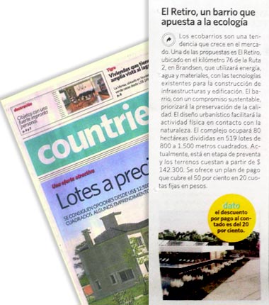 Diario Clarín, Suplemento Countries